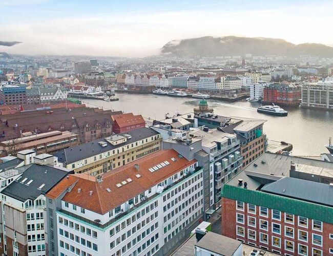 Bygården før oppgradering. Foto: Sundal Eiendom