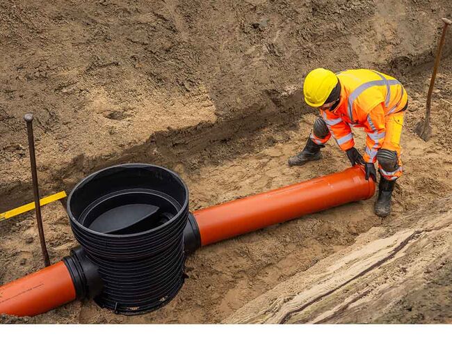 Wavin lanserer spyle- og inspeksjonskummen Tegra 600, utviklet for enklere og tryggere installasjon, høy driftssikkerhet og lang levetid. Foto: Wavin