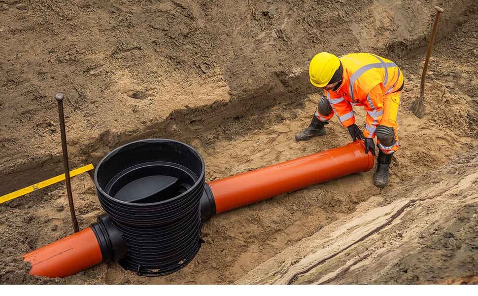 Wavin lanserer spyle- og inspeksjonskummen Tegra 600, utviklet for enklere og tryggere installasjon, høy driftssikkerhet og lang levetid. Foto: Wavin Wavin lanserer spyle- og inspeksjonskummen Tegra 600, utviklet for enklere og tryggere installasjon, høy driftssikkerhet og lang levetid. Foto: Wavin
