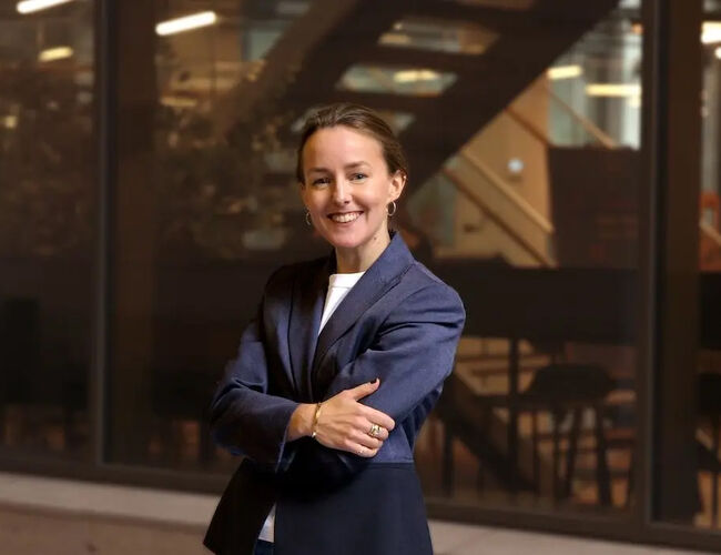 Daglig leder Mie Fuglseth i Grønn Byggallianse. Foto: Grønn Byggallianse