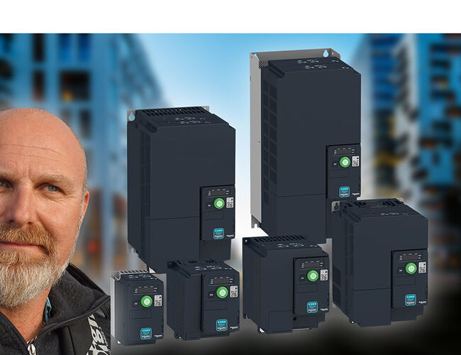 På bildet: Mats Johansson, Offer Manager for frekvensomformere i Schneider Electric. Foto: Schneider Electric