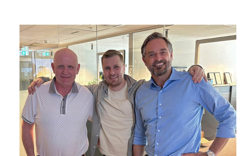 Ove Graneng, TRG Elektro; Andreas Ulseth, TRG Elektro og Geir Emblem, Currentum. Foto: Currentum
