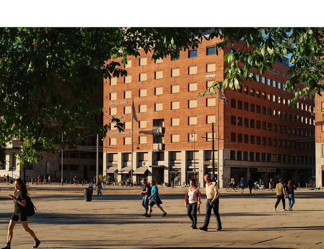 Hieronymus Heyerdahls gate 1 i Oslo er rehabilitert og sertifisert med BREEAM-NOR In-Use nivå Very Good for del 1. Foto: Leikny Havik Skjærseth