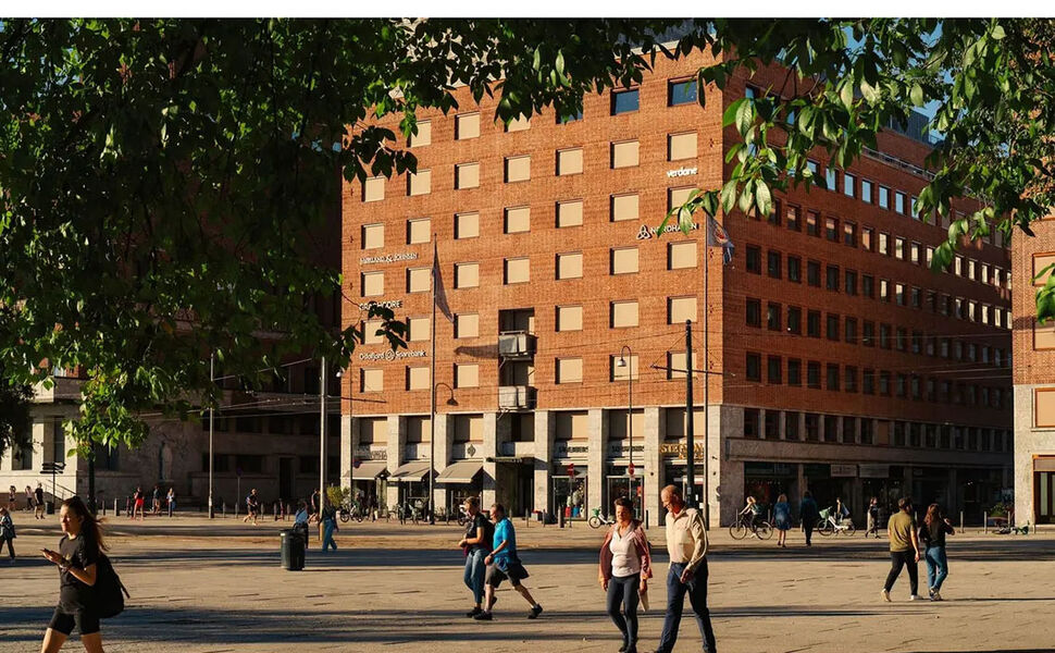 Hieronymus Heyerdahls gate 1 i Oslo er rehabilitert og sertifisert med BREEAM-NOR In-Use nivå Very Good for del 1. Foto: Leikny Havik Skjærseth