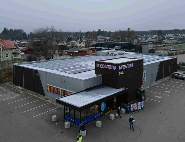 REMA 1000 Hanstad i Elverum var blant de første butikkene som tok i bruk løsningen. Foto: Sunday Power REMA 1000 Hanstad i Elverum var blant de første butikkene som tok i bruk løsningen. Foto: Sunday Power