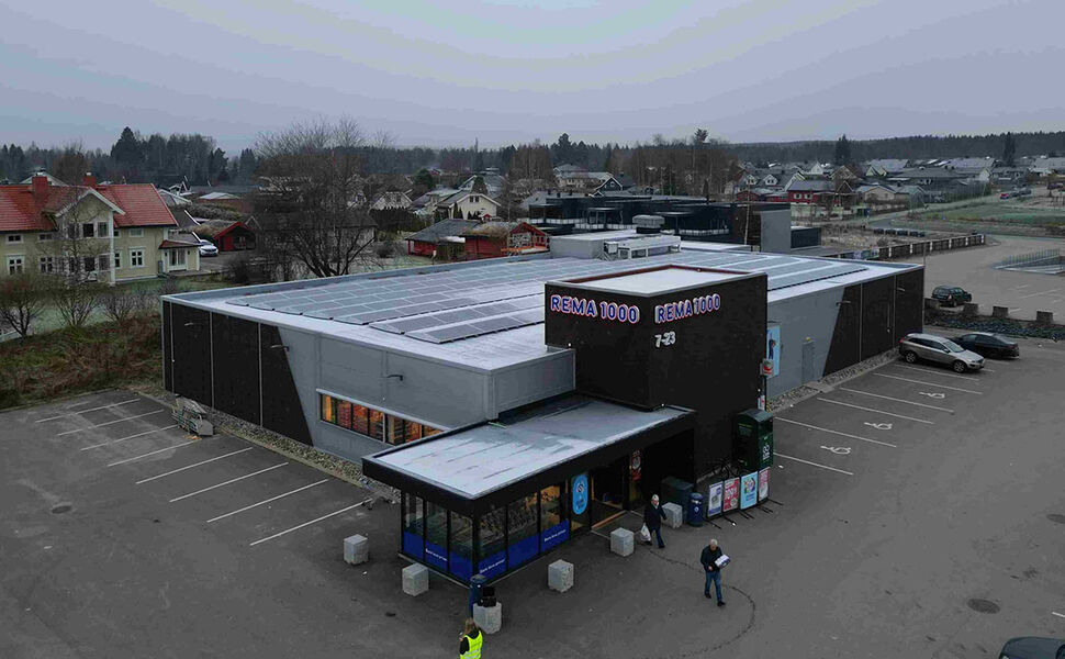 REMA 1000 Hanstad i Elverum var blant de første butikkene som tok i bruk løsningen. Foto: Sunday Power REMA 1000 Hanstad i Elverum var blant de første butikkene som tok i bruk løsningen. Foto: Sunday Power