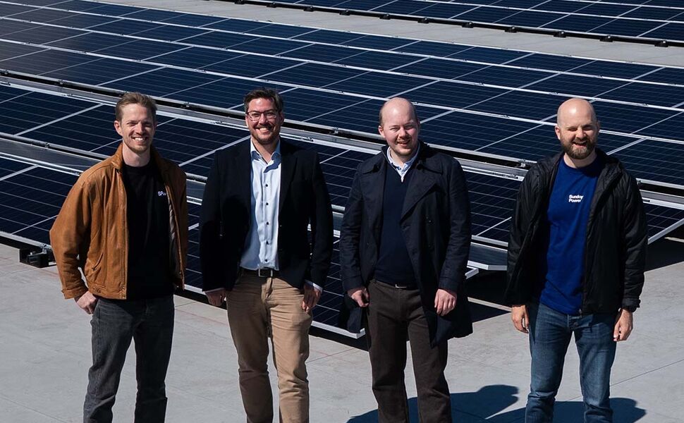 Alexander Rydfjord, Fredrik Rudfoss Haugland, Christian Gjæver Rendall og Håkon Trømborg. Foto: Nicholas Thon 