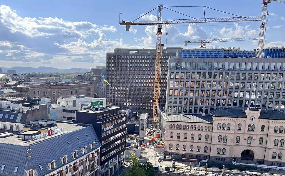 Bilde av Youngstorget. Foto: Rolf Iver Mytting Hagemoen Bilde av Youngstorget. Foto: Rolf Iver Mytting Hagemoen