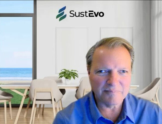 Kjell Hantho var gjest på et webinar arrangert av Noova Energy Systems i mars. Foto: Noova