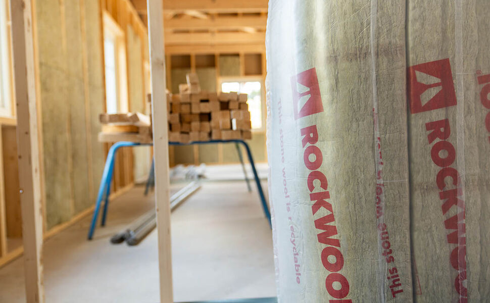 ROCKWOOL steinull isolasjon med styrket miljødokumentasjon. Foto: ROCKWOOL Nordics