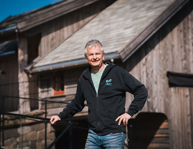 Bjørnar Mørenskog, daglig leder av Camp Lyngdal. Foto: Noova Bjørnar Mørenskog, daglig leder av Camp Lyngdal. Foto: Noova