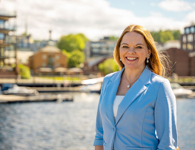 Evy Glørstad blir ny administrerende direktør i Enova og tiltrer i august. Foto: Håkon Bjørngård Enova