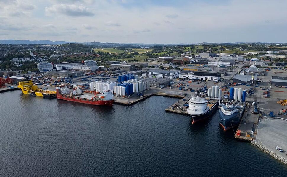 NorSea-basen i Dusavik. Foto: NorSea