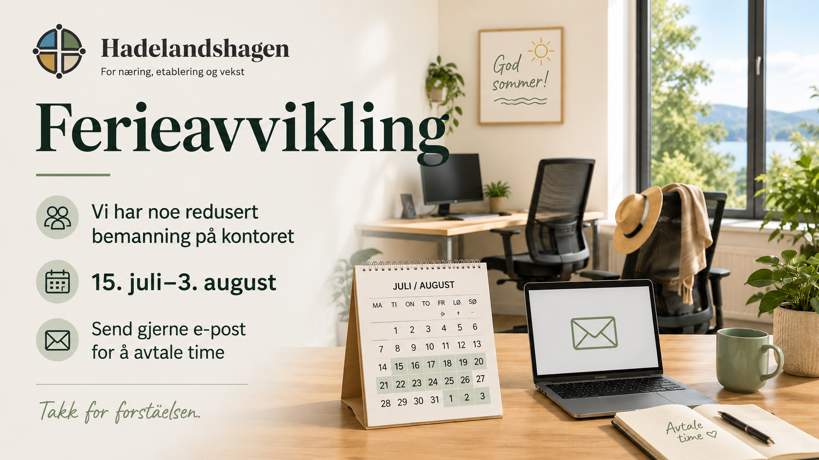 Ai generert bilde av ferieavikling