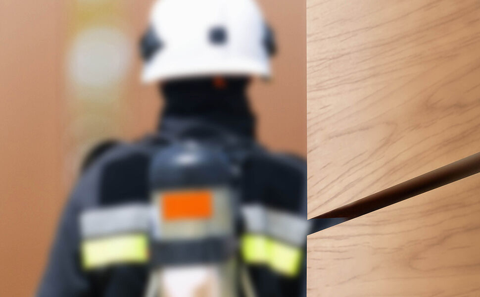 Når brennbare materialer som tre tas i bruk i fasaden, stilles det høyere krav til de branntekniske vurderingene. Foto: Rockpanel Når brennbare materialer som tre tas i bruk i fasaden, stilles det høyere krav til de branntekniske vurderingene. Foto: Rockpanel