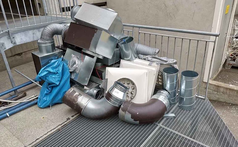 Brukte ventilasjonsprodukter er en ressurs. Foto: VKE