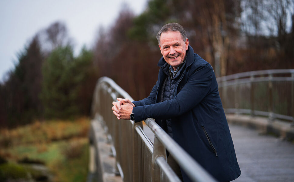 Bjørn Tollefsen, konsernsjef i Helgevold Gruppen. Foto: Helgevold Gruppen