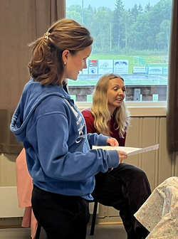 Tilde var også stødig under quizen. Tilde