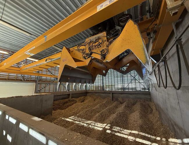 Bildet er fra Vardar Varme sin varmesentral på Hvervenmoen. Foto: Mats Olsen Bildet er fra Vardar Varme sin varmesentral på Hvervenmoen. Foto: Mats Olsen