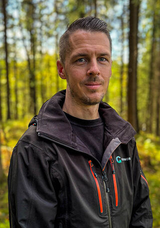 Johan Olö, daglig leder i Bøn Biobrensel. Foto: Geminor Johan Olö, daglig leder i Bøn Biobrensel. Foto: Geminor