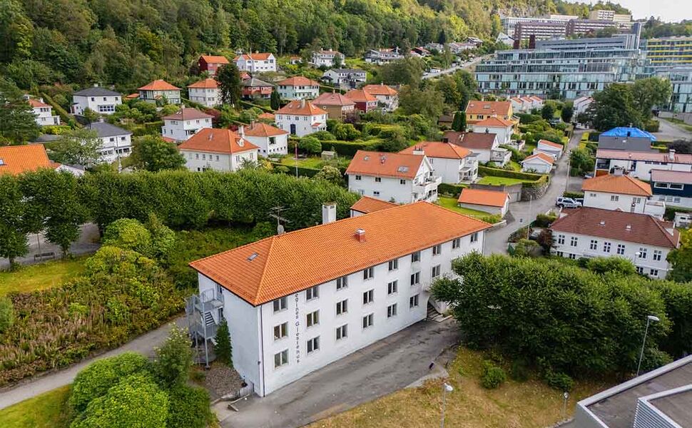 Haraldsplass Gjestehus. Foto: Stiftelsen Diakonova Haraldsplass Haraldsplass Gjestehus. Foto: Stiftelsen Diakonova Haraldsplass