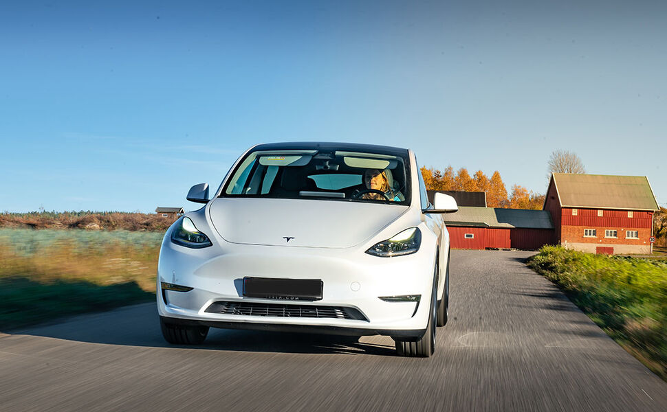 Tesla ble det største bilmerket i september, og er tilbake på topp for første gang siden juni. Foto: Jamieson Pothecary/Elbilforeningen Tesla ble det største bilmerket i september, og er tilbake på topp for første gang siden juni. Foto: Jamieson Pothecary/Elbilforeningen