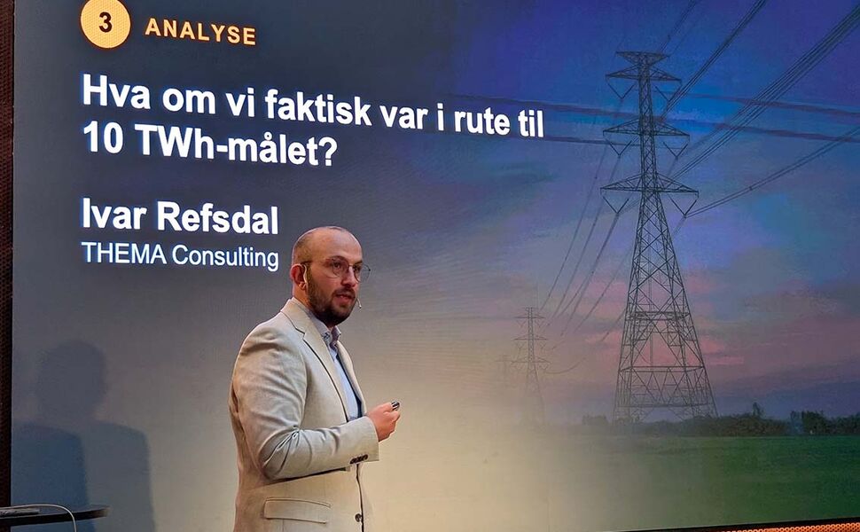 Ivar Refsdal fra THEMA la frem den ferske rapporten. Foto: Annette Bjørndalen Søreide