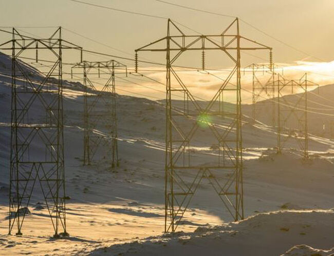 Høyspent på Sognefjellet. Foto: Veri Media/NVE Høyspent på Sognefjellet. Foto: Veri Media/NVE