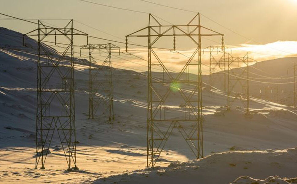 Høyspent på Sognefjellet. Foto: Veri Media/NVE