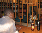 På bar i Lilongwe